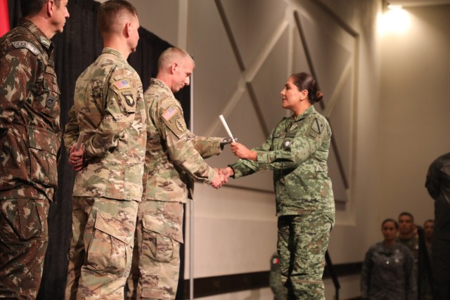 WHINSEC Conducts Four-Course Combined Graduation