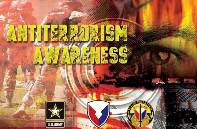 405th AFSB supports Army’s 13th annual observance of antiterrorism awareness month