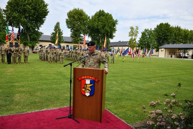 United States Army Southern European Task Force, Africa Change of Command Ceremony, 14 July 2022