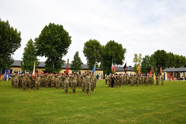 United States Army Southern European Task Force, Africa Change of Command Ceremony, 14 July 2022