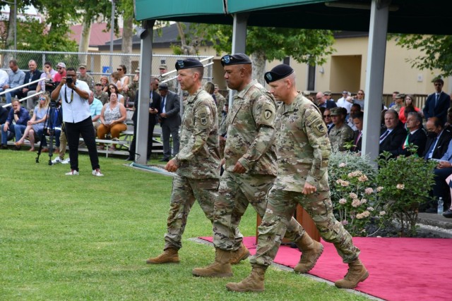 United States Army Southern European Task Force, Africa Change of Command Ceremony, 14 July 2022