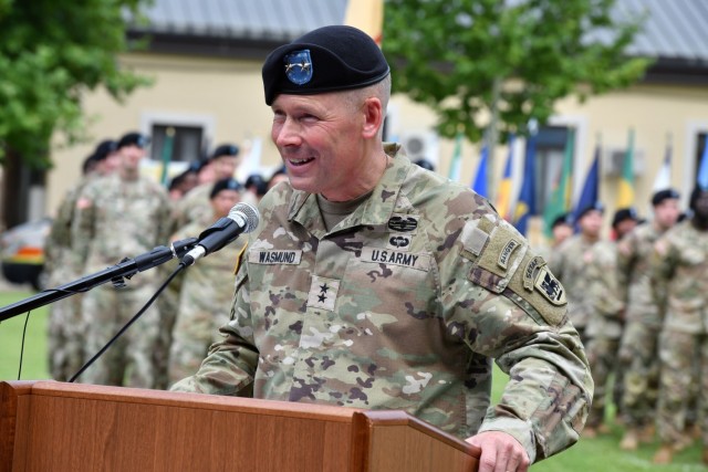 United States Army Southern European Task Force, Africa Change of Command Ceremony, 14 July 2022