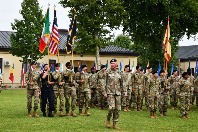 United States Army Southern European Task Force, Africa Change of Command Ceremony, 14 July 2022