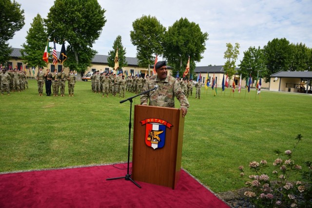 United States Army Southern European Task Force, Africa Change of Command Ceremony, 14 July 2022