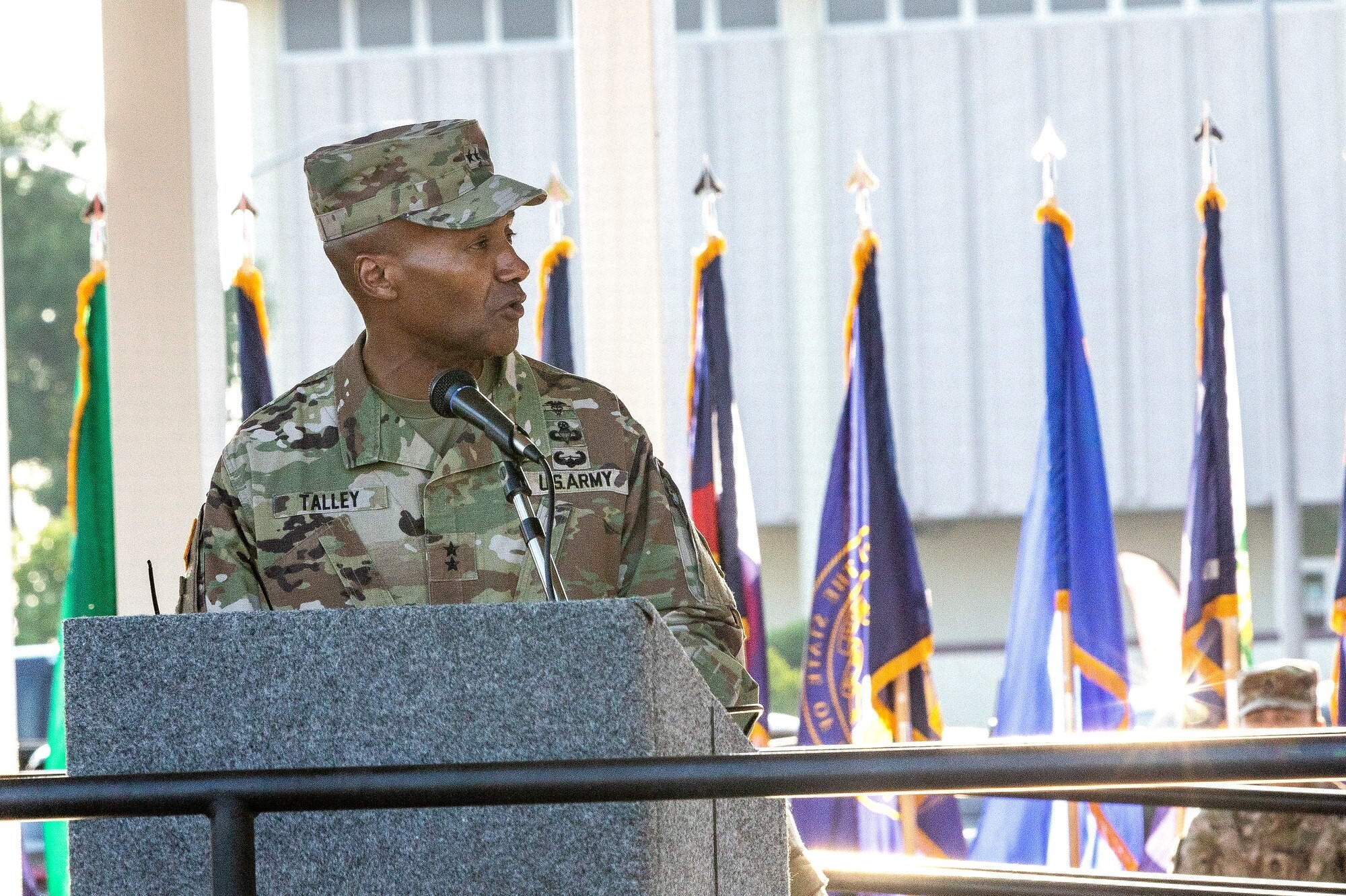 U.S. Army Command Sgt. Maj. Clark J. Charpentier MEDCoE Command