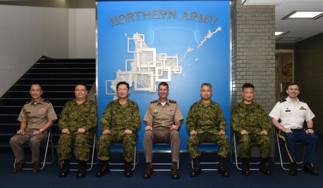U.S. Army Japan Commanding General visits Northern Army; builds relationships to increase interoperability