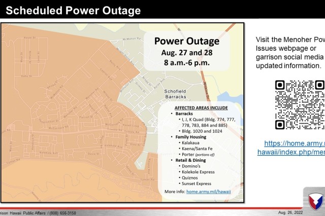 Power Outage Resources | Article | The United States Army