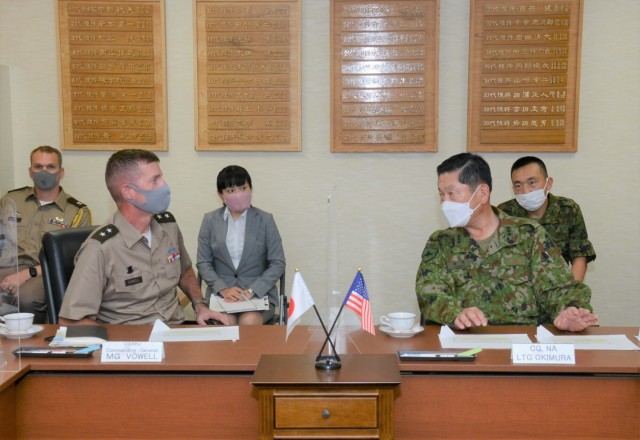 Commanding General of U.S. Army Japan visits Army of the North;  builds relationships to increase interoperability