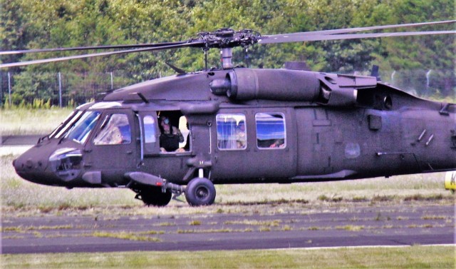 UH-60V Black Hawk testing held by 106th Aviation Regiment at Fort McCoy
