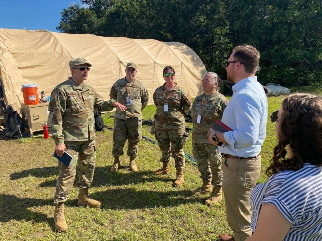 Fort McCoy supports special staff delegation visit to training at installation