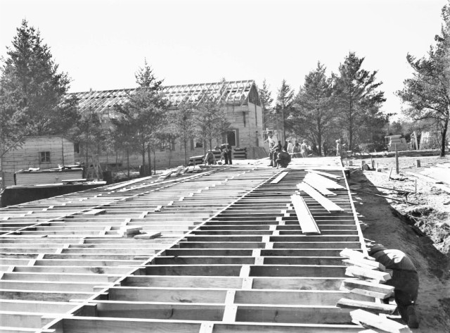 Construction of Fort McCoy&#39;s Cantonment Area — 1942