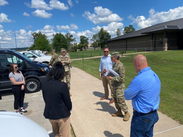 Fort McCoy supports special staff delegation visit to training at installation