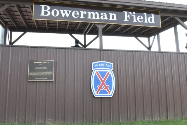 Fort Drum track memorialized for legendary coach, 10th Mountain veteran