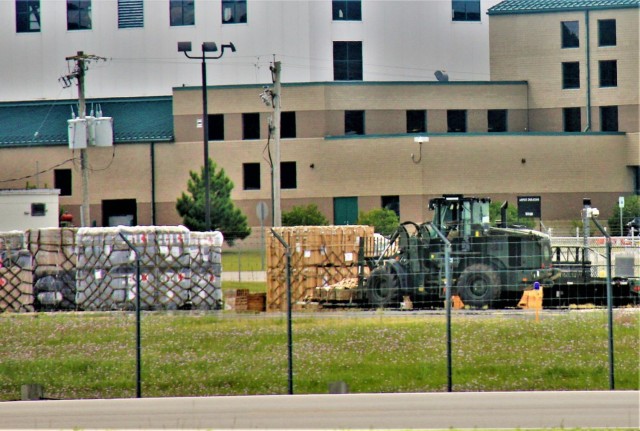 Air Force aerial port operations for Exercise Patriot Warrior 2022 at Fort McCoy