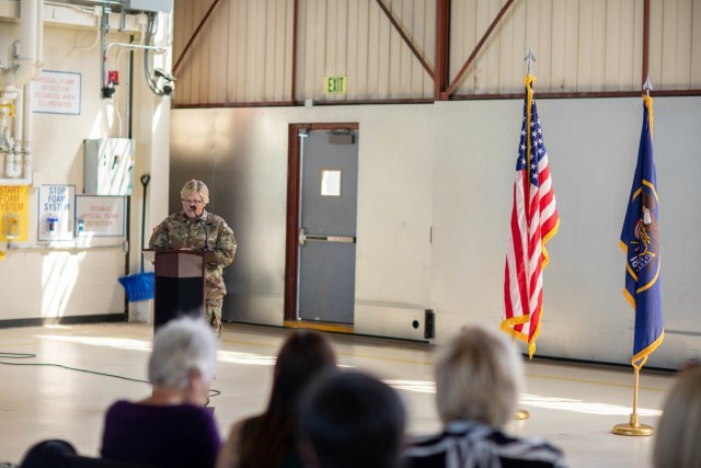 Utah Army National Guard makes history with promotion of first female to chief warrant officer 5