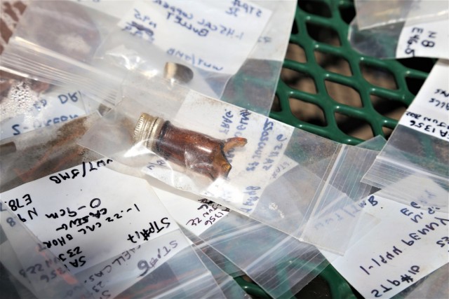 Fort McCoy ArtiFACTs: Old Camp McCoy metal detecting finds during 2022 archaeological survey