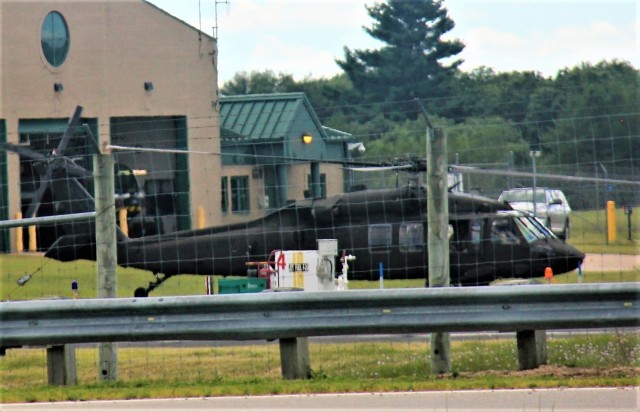 UH-60V Black Hawk testing held by 106th Aviation Regiment at Fort McCoy