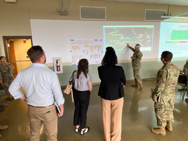 Fort McCoy supports special staff delegation visit to training at installation