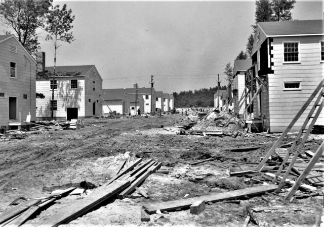 Construction of Fort McCoy&#39;s Cantonment Area — 1942