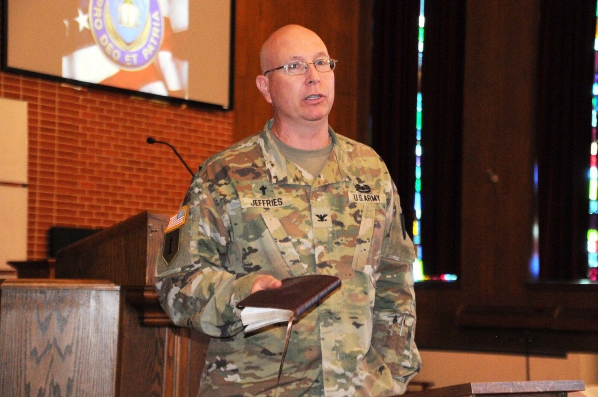 Jeffries Relishes Opportunity To Lead Fort Polk Religious Flock 