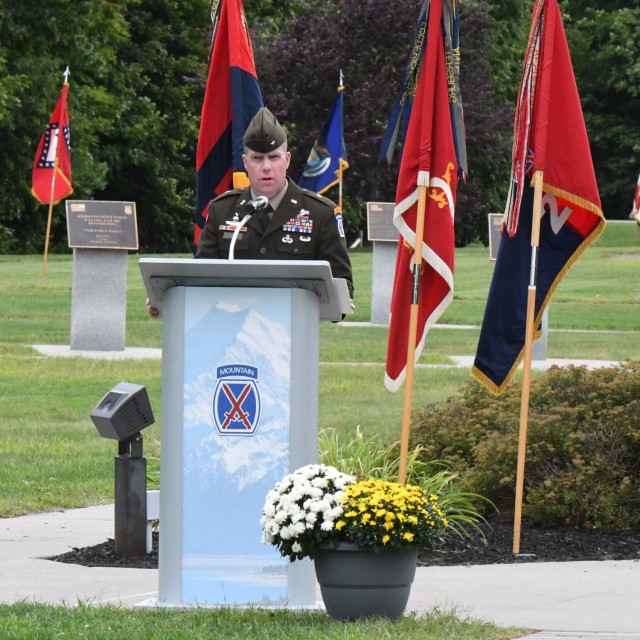 Fort Drum’s Annual Remembrance Ceremony serves to honor sacrifice of fallen 10th Mountain Division Soldiers