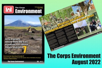 The Corps Environment -- August 2022 edition is now available