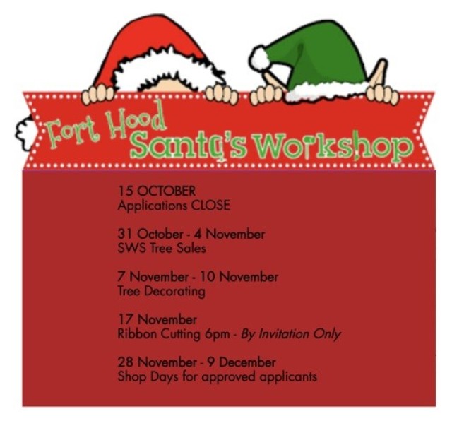 Santa&#39;s Workshop events list