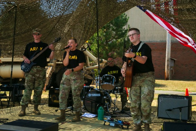 99th Readiness Division’s 78th Army Band entertained the crowd at the Fort Devens Day celebration