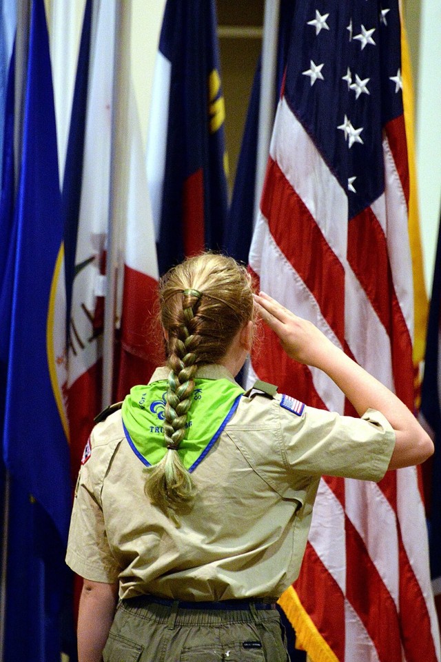 BSA Scoutmaster recognized at in-person community update