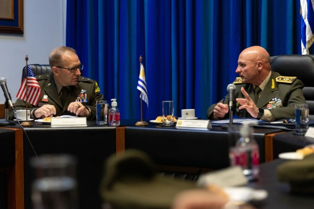 22 Years of Continued Partnership - Connecticut Guard Command Team Builds Bonds in Uruguay