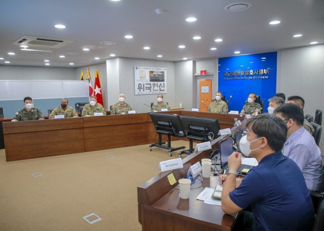 ROK CBRN Defense Command Headquarters meeting