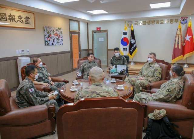 ROK CBRN Defense Command Headquarters meeting