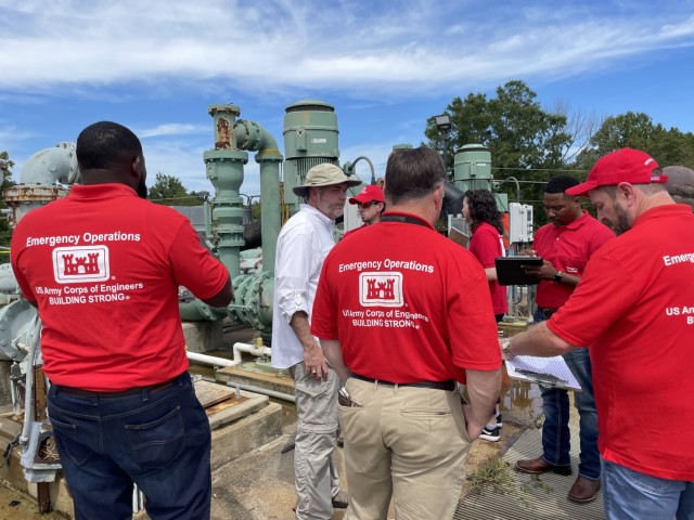 USACE Vicksburg Performs Initial Assessments for Jackson Water Crisis 