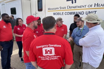 USACE Vicksburg District performs initial assessments at O.B. Curtis Water Treatment Plant in Jackson