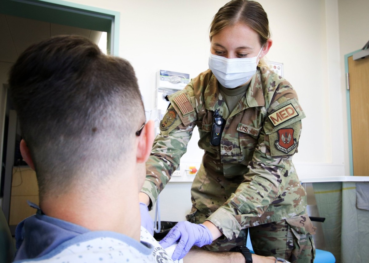 LRMC Troops remain steadfast to care following 75mile march Article