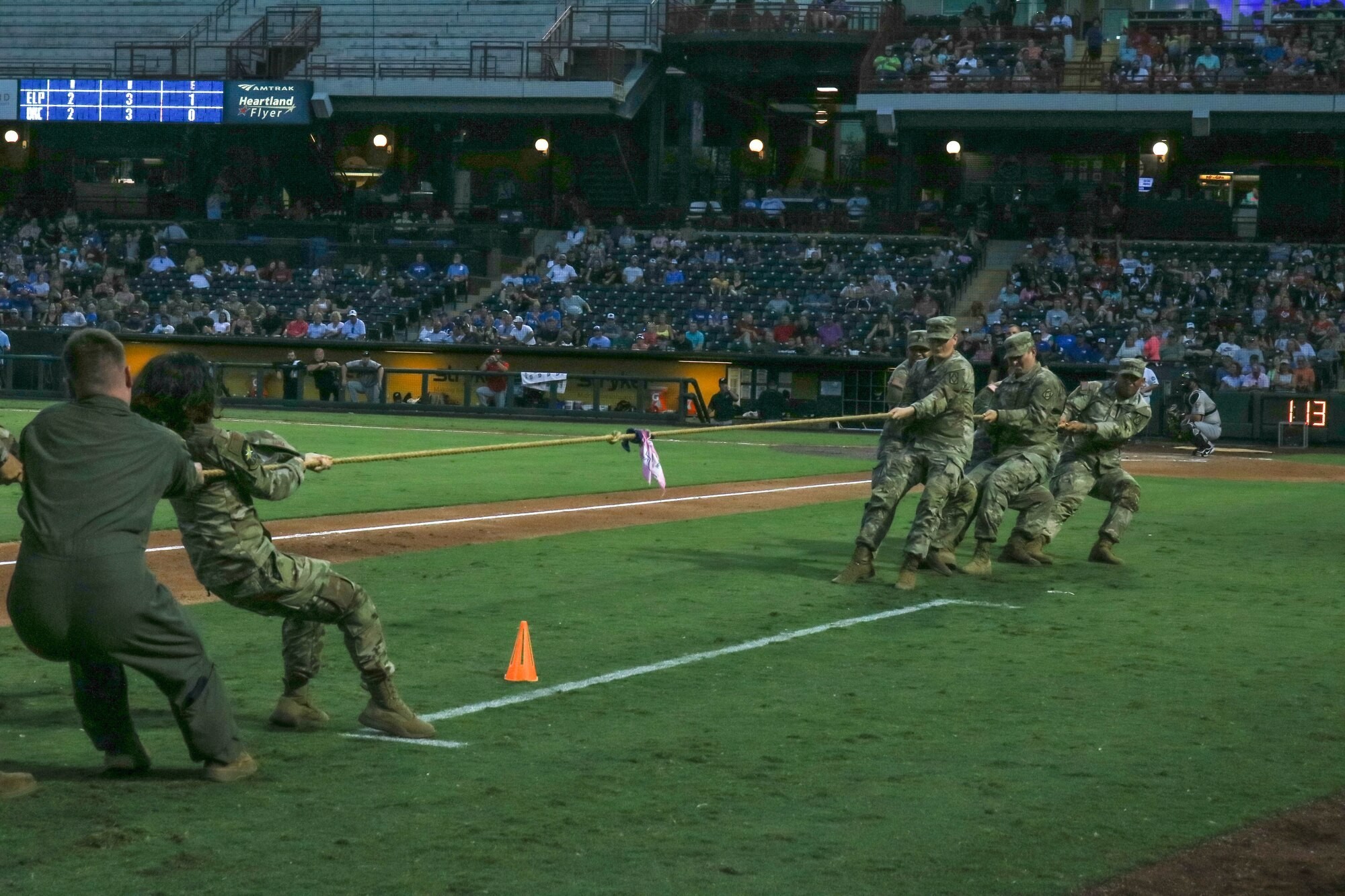 OKC Dodgers Military Appreciation Night with FCoE Article The