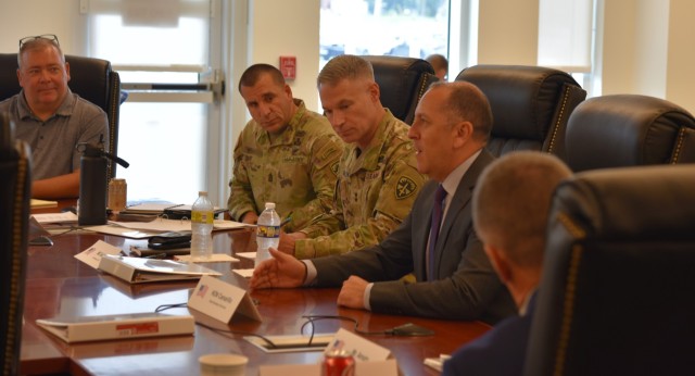 Under Secretary of the Army Honorable Gabe Camarillo visits ATEC HQ and ATC