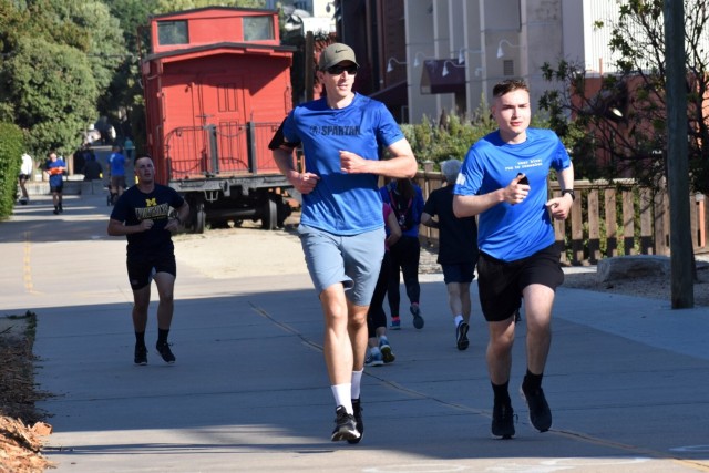 Presidio of Monterey community honors the fallen with ‘wear blue’ runs