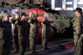 Fort Hood troops re-up on national TV