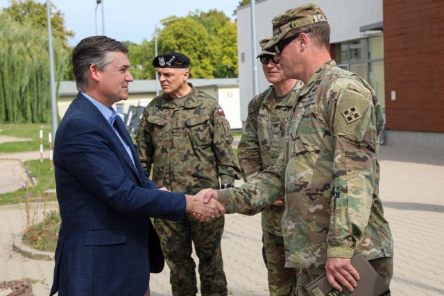 Assistant Secretary of the Army Visits Polish Tank Academy