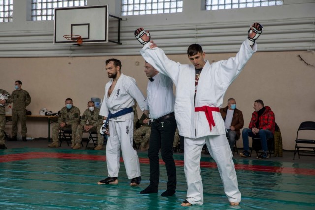 Multinational Military Combat Self-Defense Competition in Rukla, Lithuania, March 31, 2022