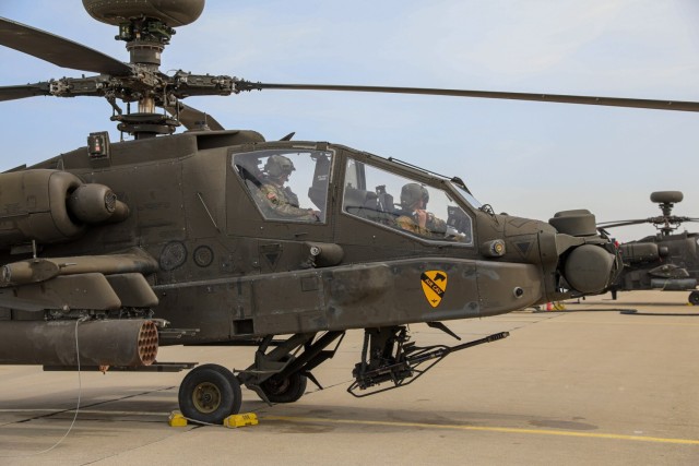 Polish, U.S. Militaries Work Together for Successful Apache Gunnery
