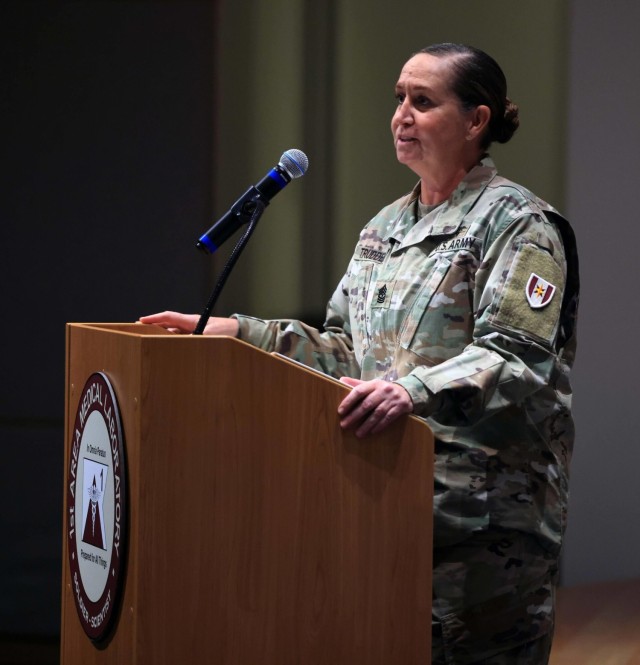 Sgt. Maj. Erin L. Trudden