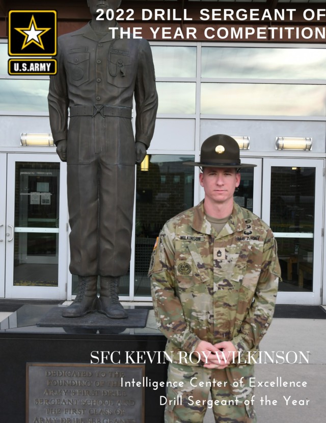 Intelligence Center of Excellence Drill Sergeant of the Year SFC Kevin Roy Wilkinson