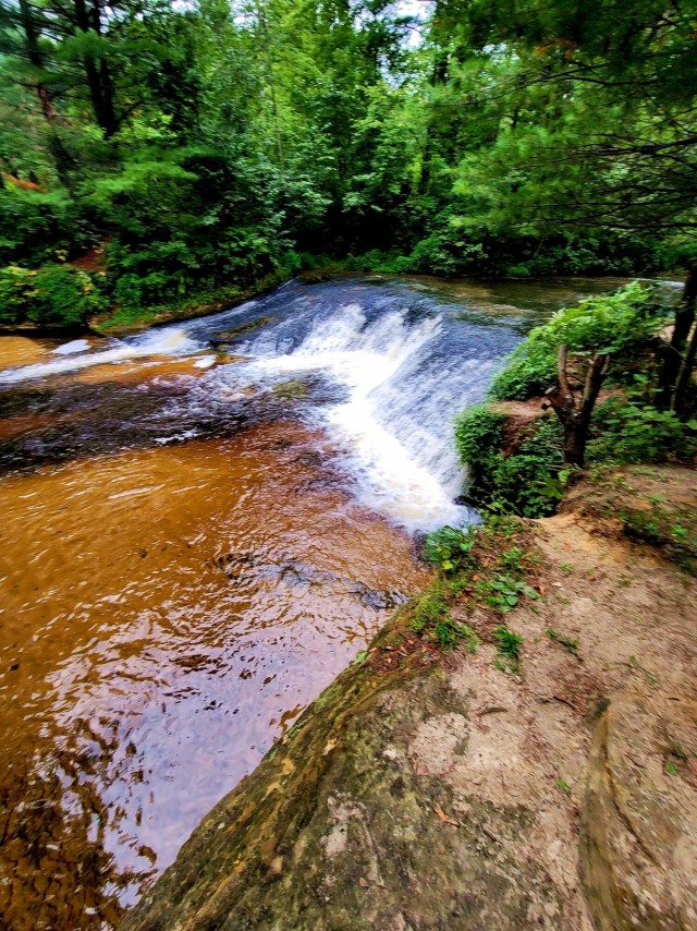 Photo Essay Trout Falls at Fort McCoy's Pine View Recreation Area
