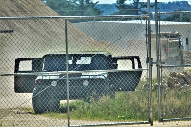 716th Engineer Company supports large troop project at Fort McCoy with fill movement