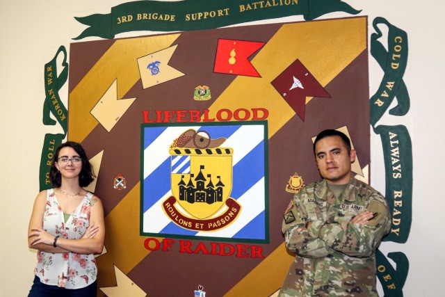 The art in heart: Raider family connects with their unit through mural