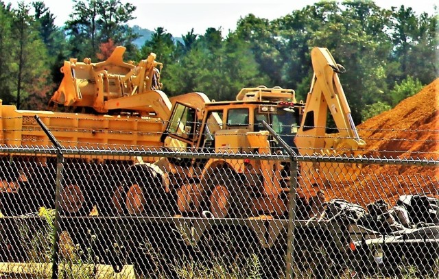 716th Engineer Company supports large troop project at Fort McCoy with fill movement