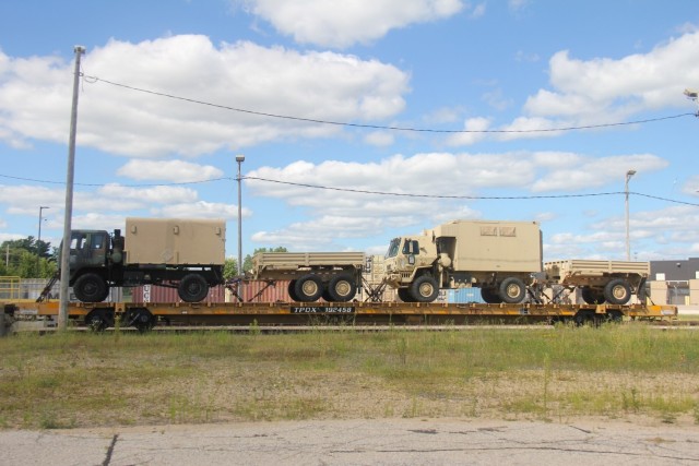 Rail operations at Fort McCoy