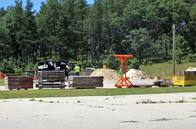 RECCE range construction work continues at Fort McCoy